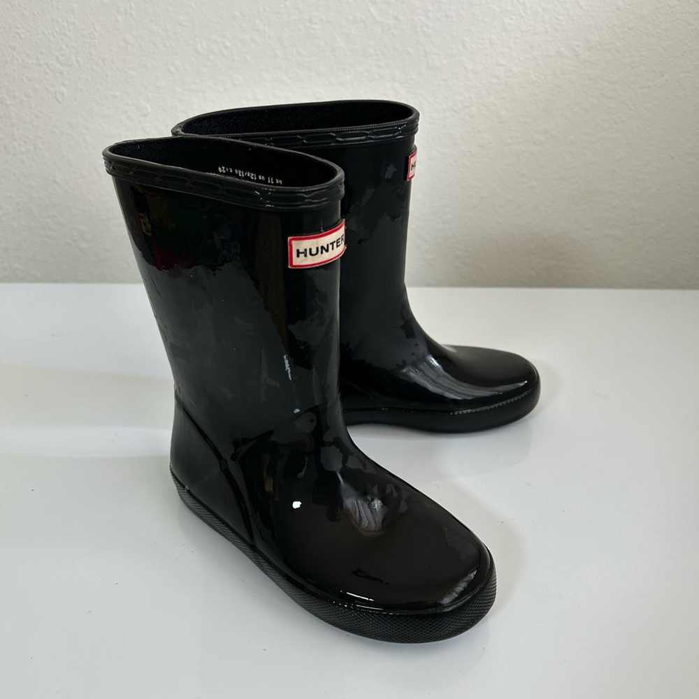 Hunter Black Waterproof Boots - Picture 3 of 8